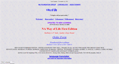 Desktop Screenshot of nawol.org
