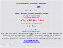 Tablet Screenshot of nawol.org